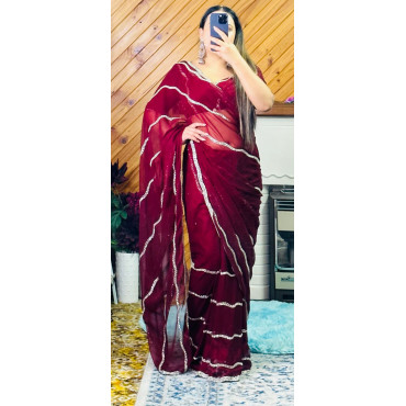 Hand Work Saree Set for Women